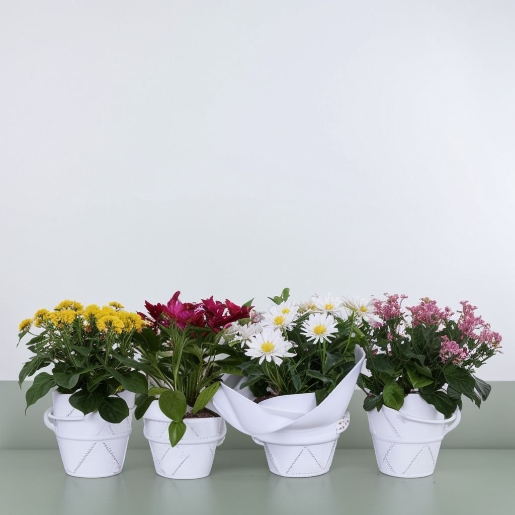 Chryzantema w doniczce