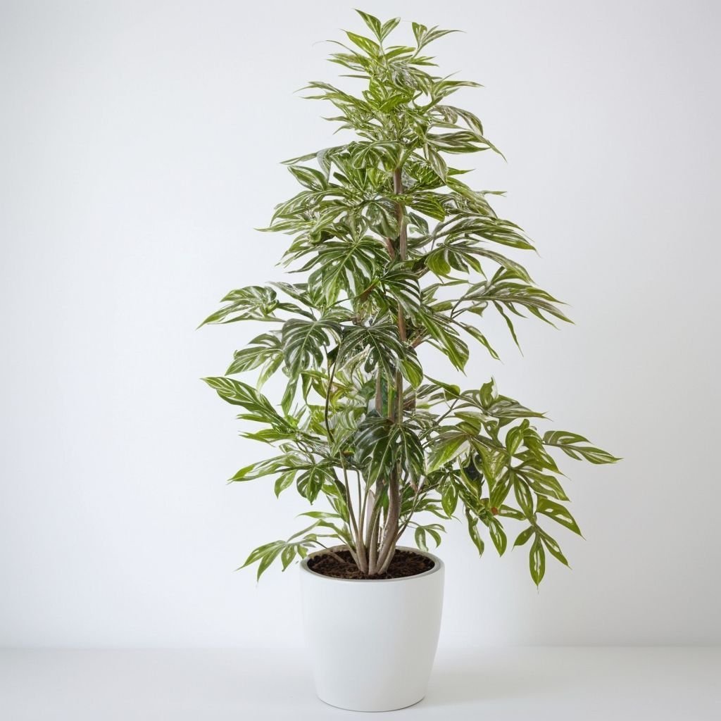 Ficus Benjamina Golden King w doniczce
