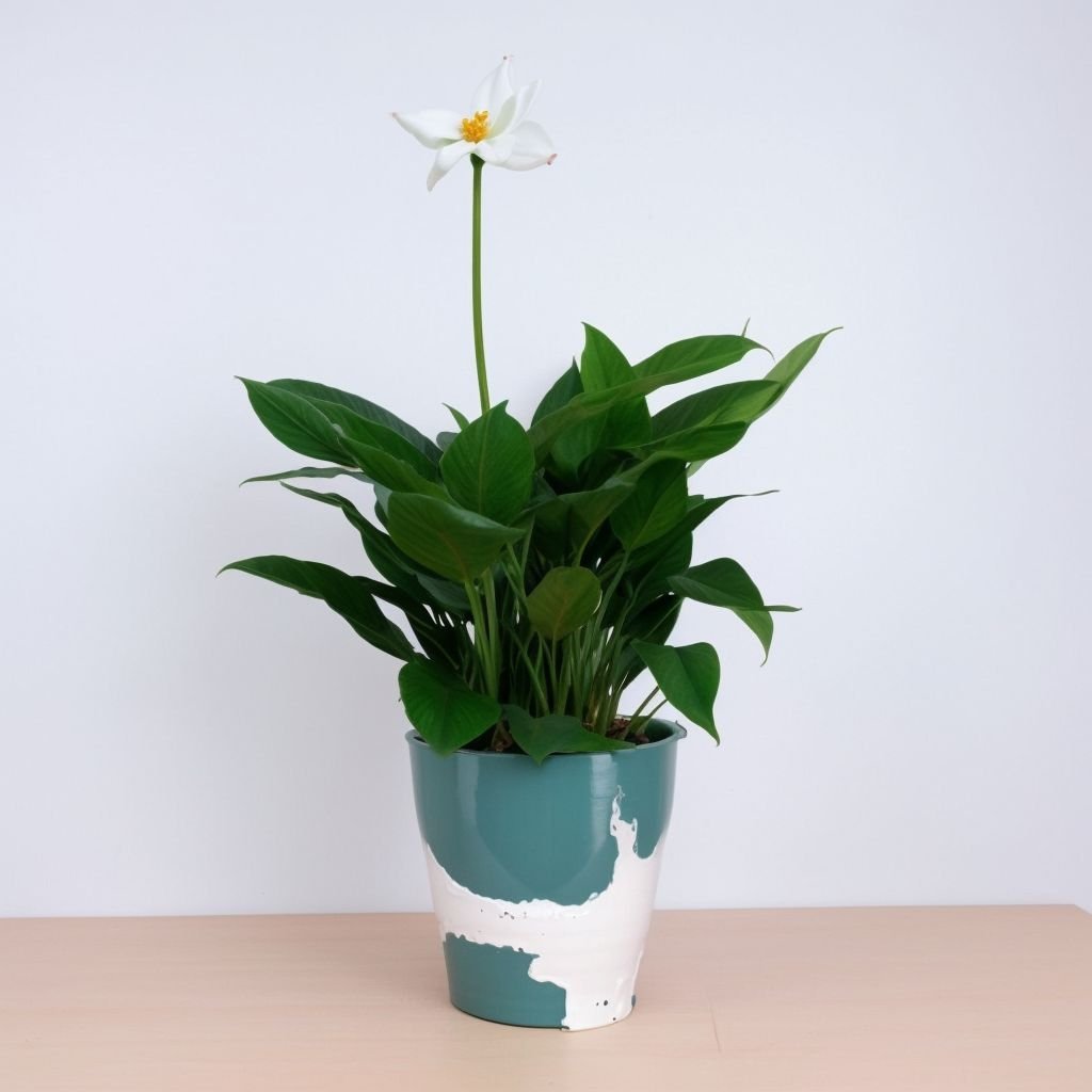 Skrzydłokwiat w doniczce