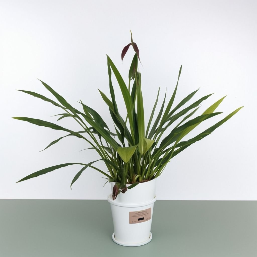 Storczyk Cymbidium Ice Cascade w doniczce