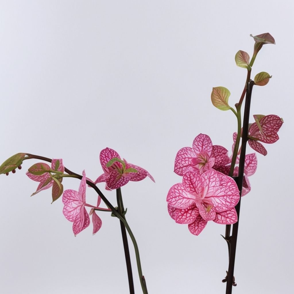 Orchidea Phalaenopsis zmieszana z 2 gałązkami w doniczce - obrazek 3