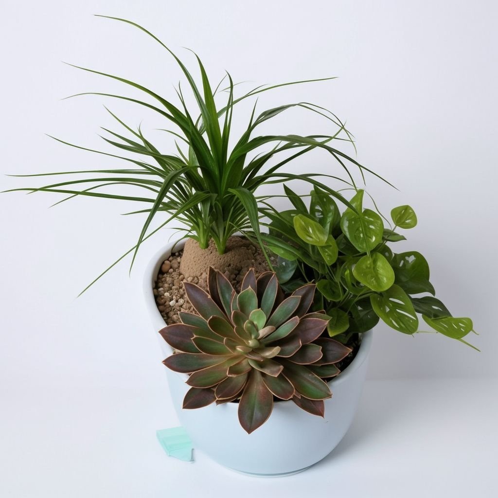 Sadzenie w niebieskiej doniczce - obrazek 2