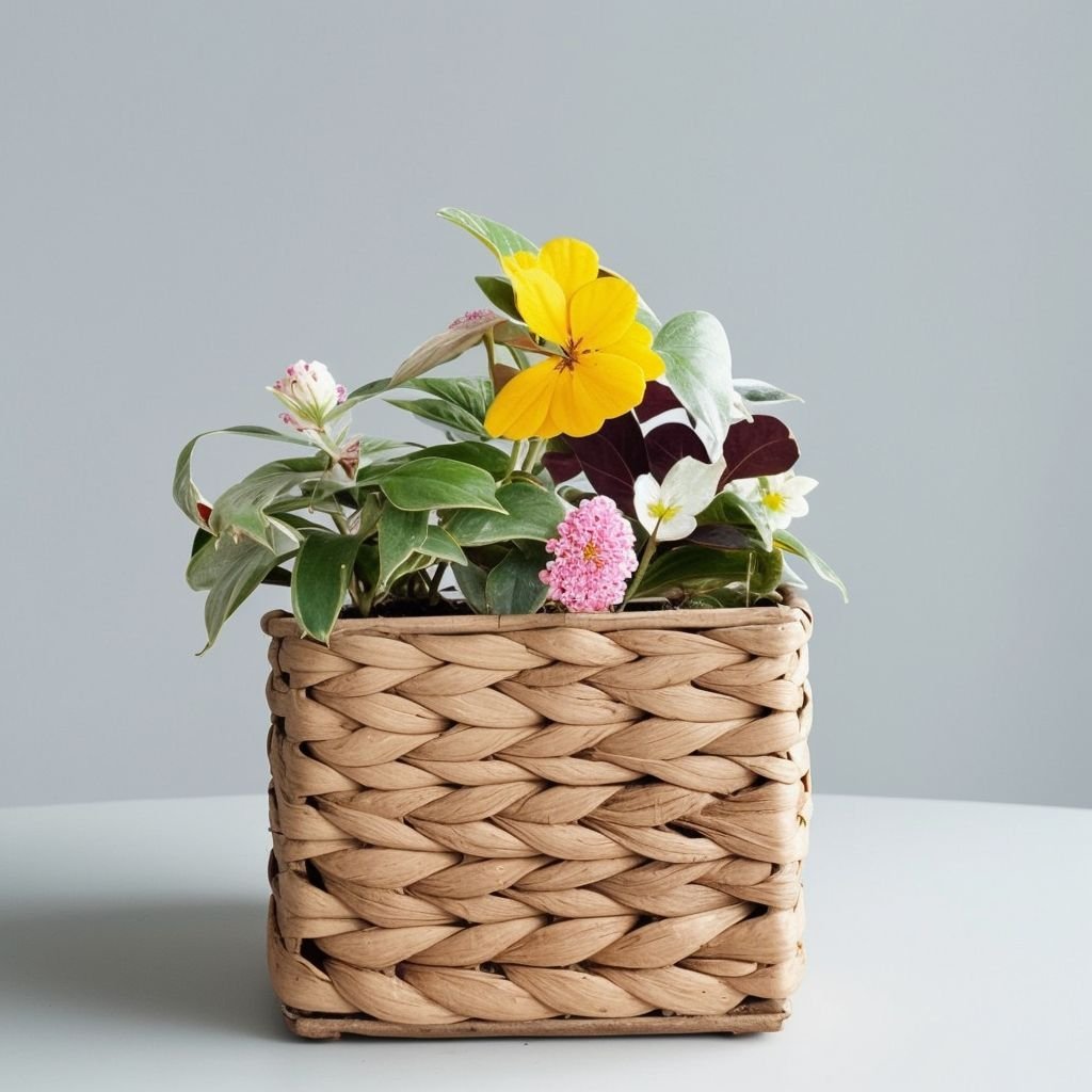 Zestaw prezentowy "Kompozycja wielkanocna z bratkami"