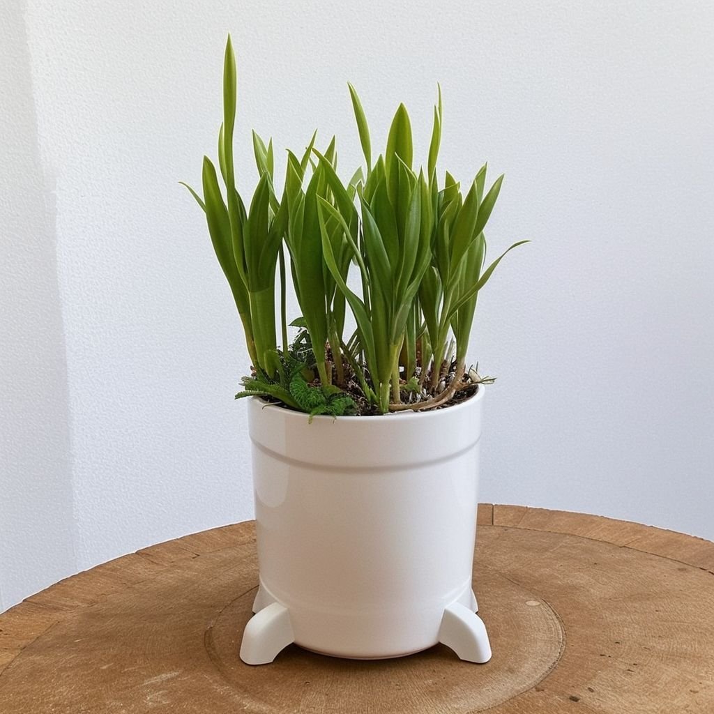 Narcyz w doniczce ceramicznej