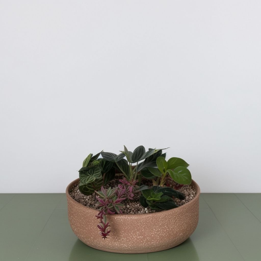 Sadzenie sukulentów w koszyku S