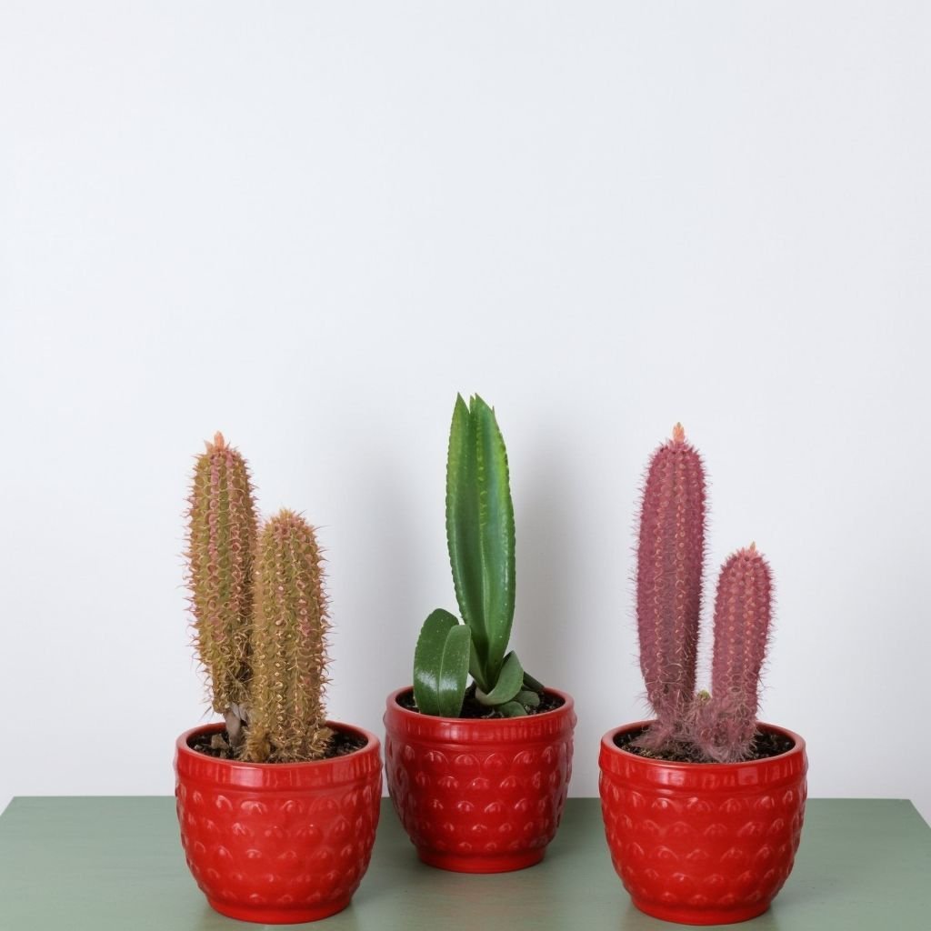 Kaktus tęczowy w doniczce