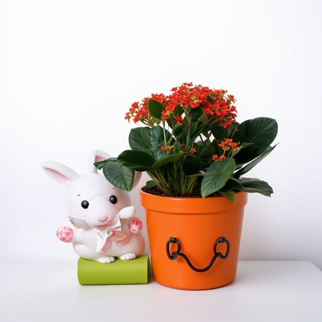 Sukulent w doniczce na Halloween - obrazek 3