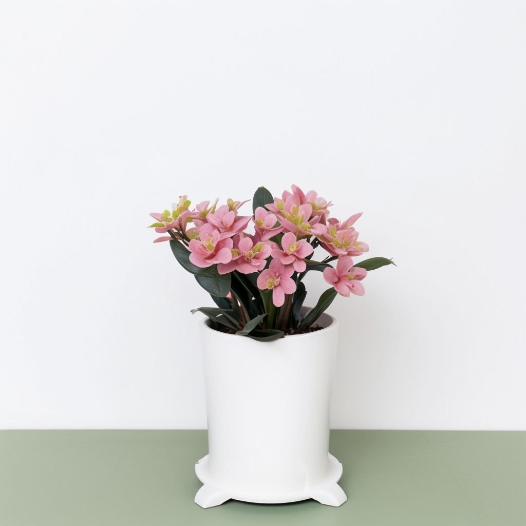 Miniaturowy Phalaenopsis w doniczce