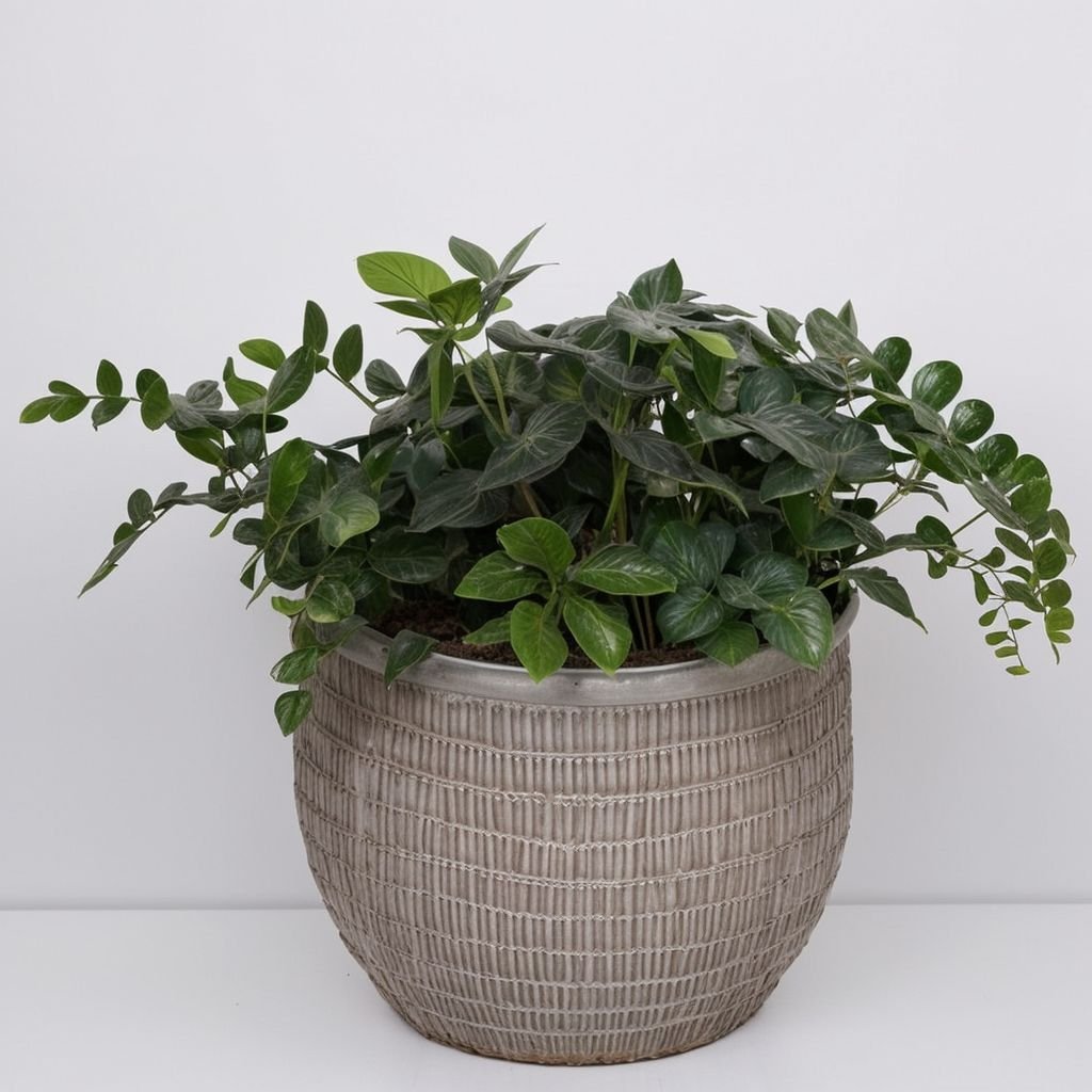 Pellaea rotundifolia w doniczce