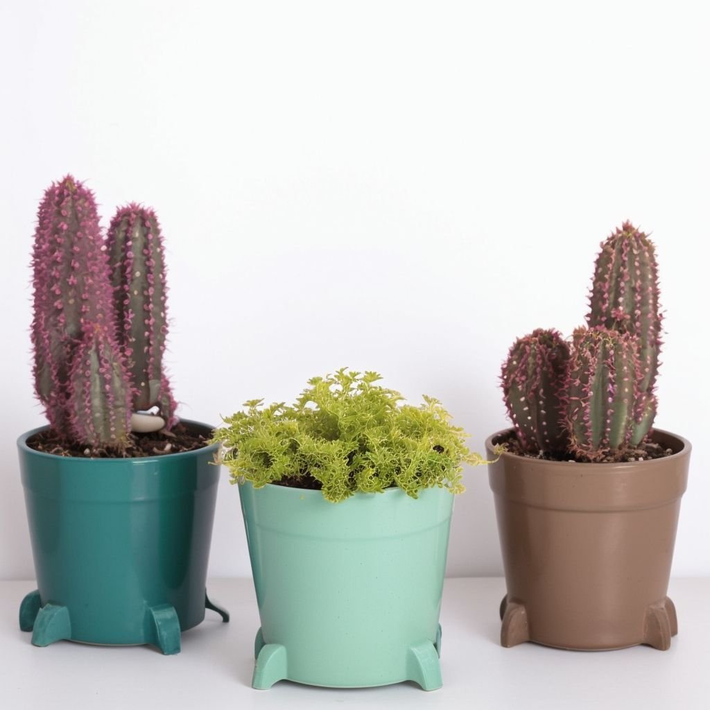 Kolorowy kaktus w asortymencie