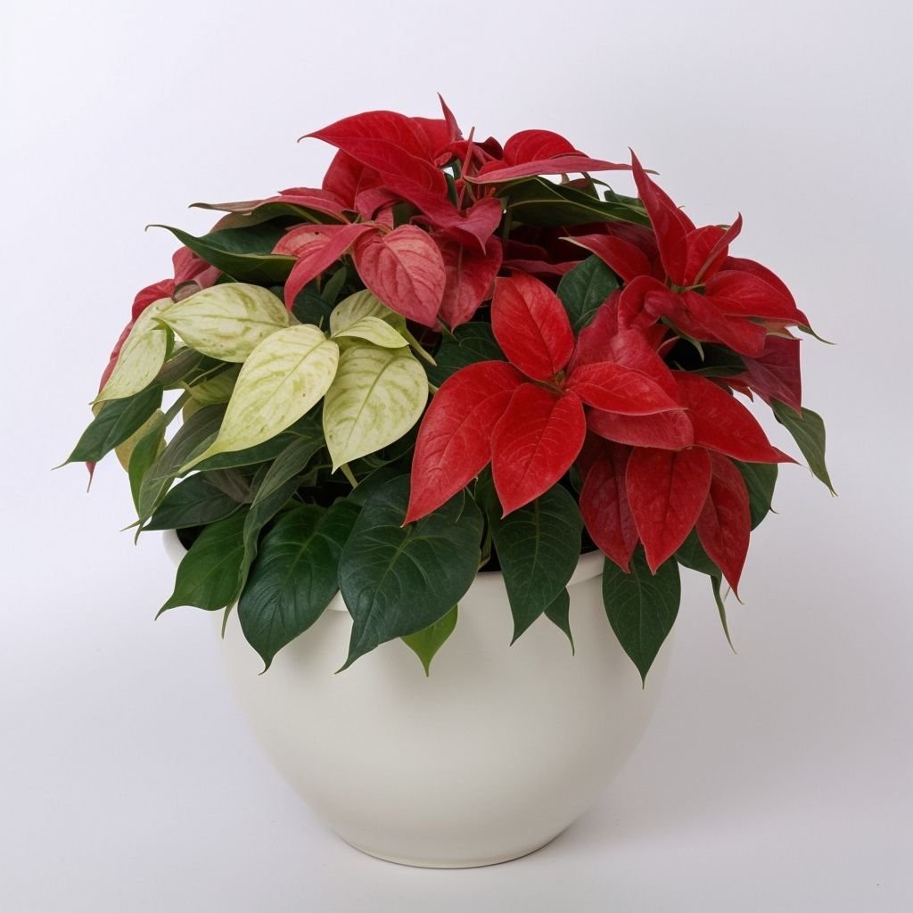 Poinsecja w opakowaniu prezentowym