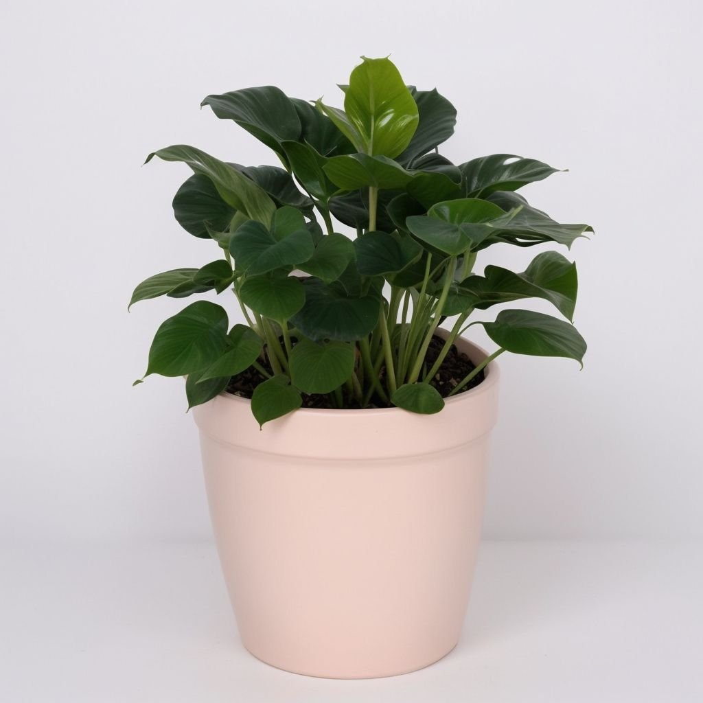 Filodendron ''Shangri La'' w doniczce