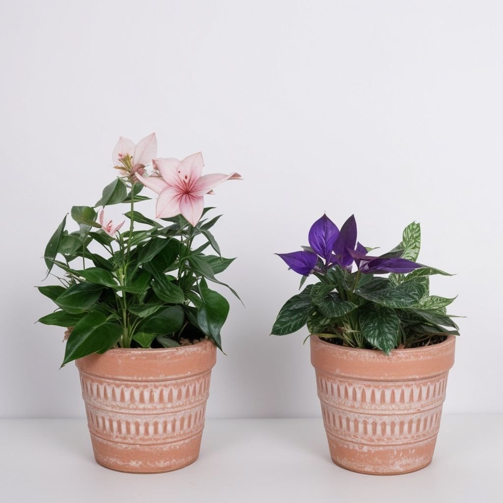 Mieszanka Platycodon w doniczce